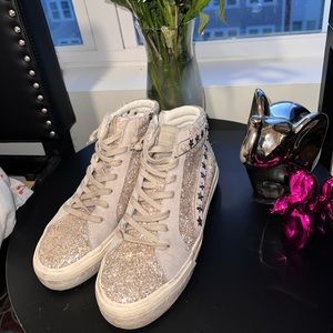 Hailey Ro High Washed Glitter Vintage Havana Size 7.5